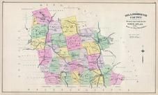 Hillsborough County, New Hampshire State Atlas 1892 Uncolored